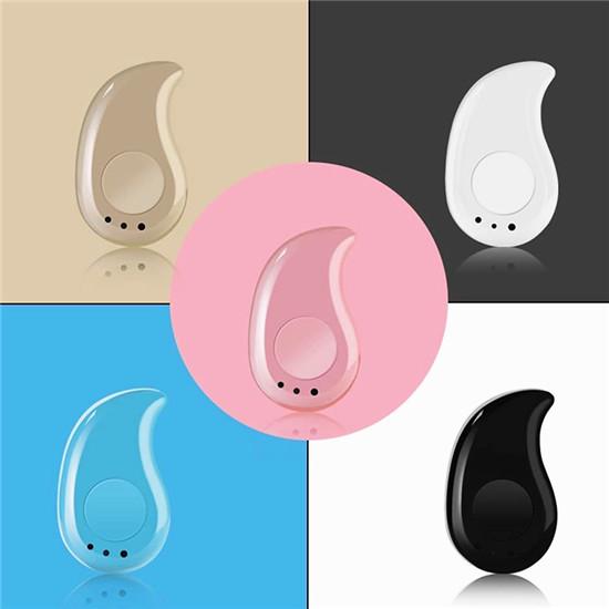 Спортивная стерео беспроводная Bluetooth-гарнитура, подвесные наушники для смартфонов Ios Android, 5 цветов