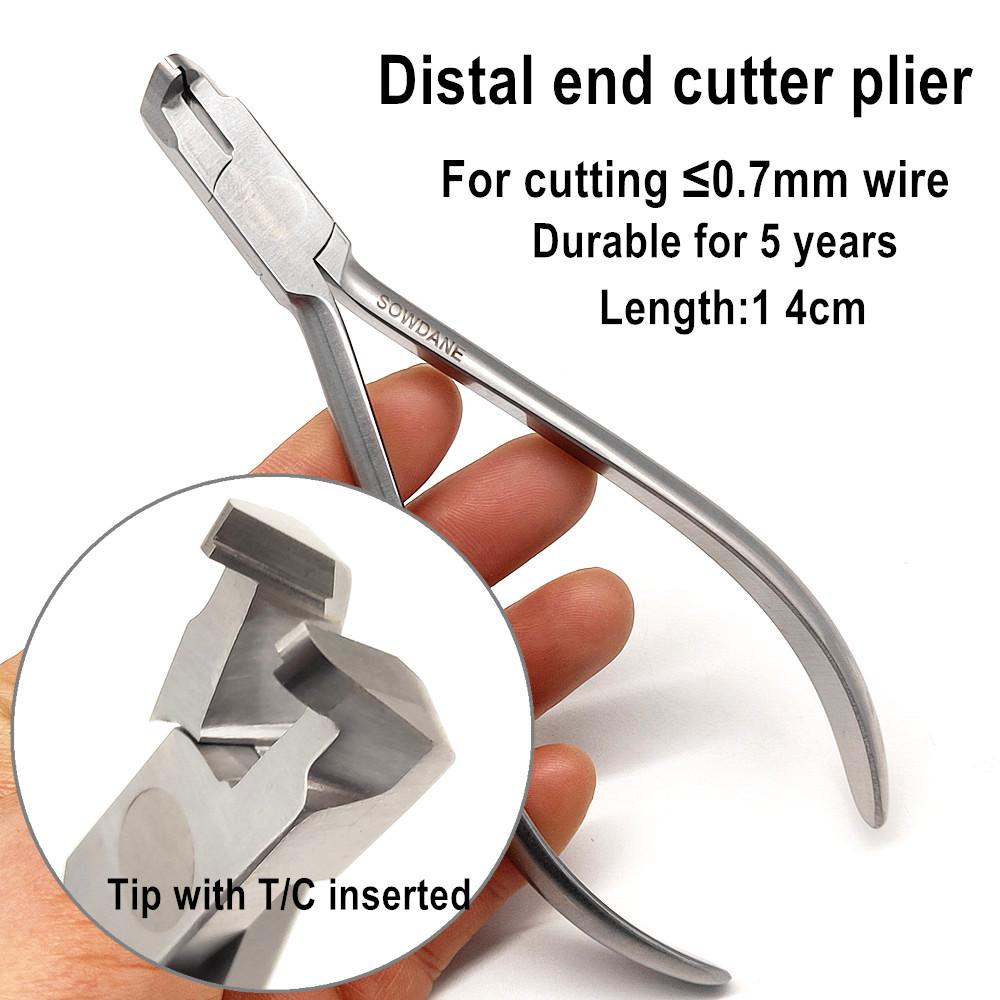 Dental Orthodontic Wire Distal End Cutter Plier TC Insert Cutting Instrument Dental Cutting Forcep Dentist Tools