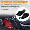 Дефлектор воздуха средней рамы PBYMT Совместим с Harley Touring Road King Street Electra Glide 2009-2024 (Насыщенный глянцевый черный)