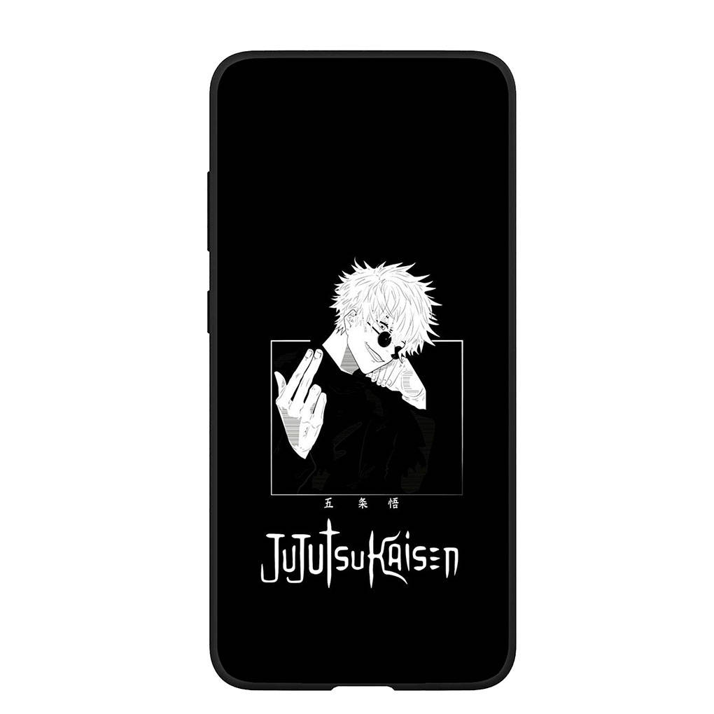 Чехол для телефона Samsung Galaxy S25 S24 S23 iPhone 16 15 Xiaomi Redmi Note 14 13 12 16E X Pro Max OPPO Moto Huawei Gojo Satoru Jujutsu Kaisen Cool Cover