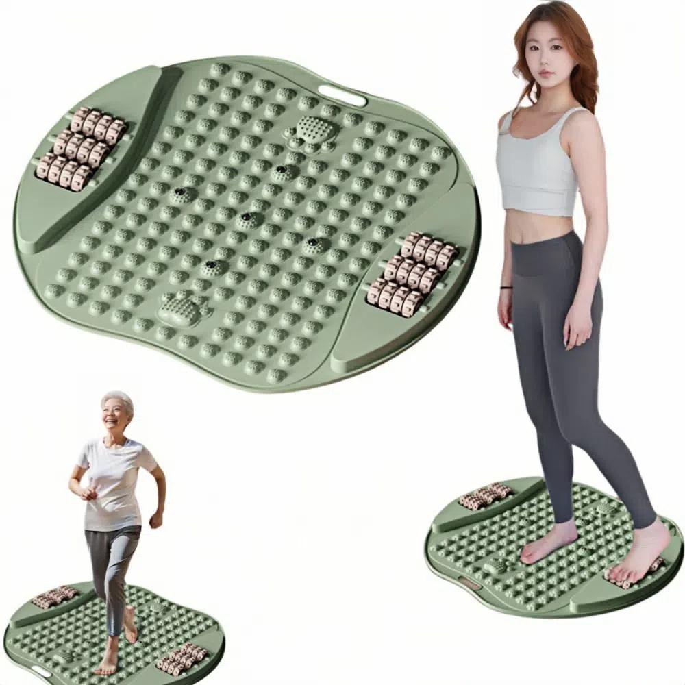 Acupressure Foot Massage Pad Soft Stone Roller Health Walk Pad Pressure Relief Imitation Goose Stone Road Foot Pressure Board