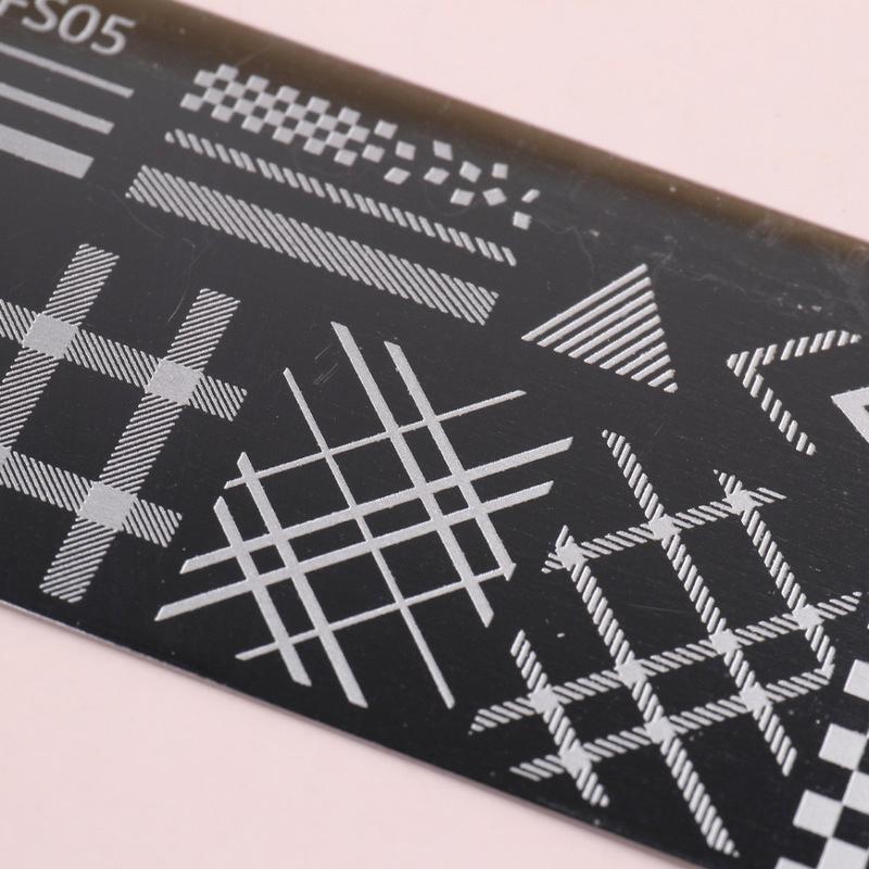 1 Pc Snake Nail Art Stamping Plates Wild Animal Prints Leopard Tiger Skins Nail Stencils Flower Lace Stamping Templates