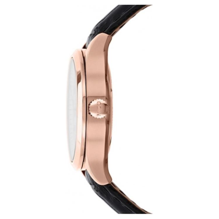 Mido Helmsman Automatic Mechanical Movement 50M Water Resistant Watch 31Mm Gray Dial Pvd Coated Case Leather Strap Women watches M005.007.36.101.00