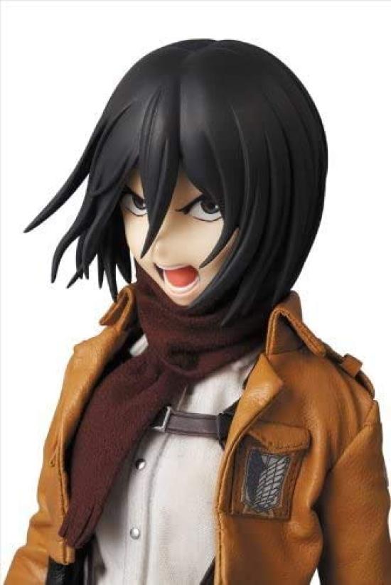 RAH Real Action Heroes Attack on Titan Микаса Акерман 16 масштабная подвижная фигурка из АБС-пластика и ATBC-ПВХ, окрашенная