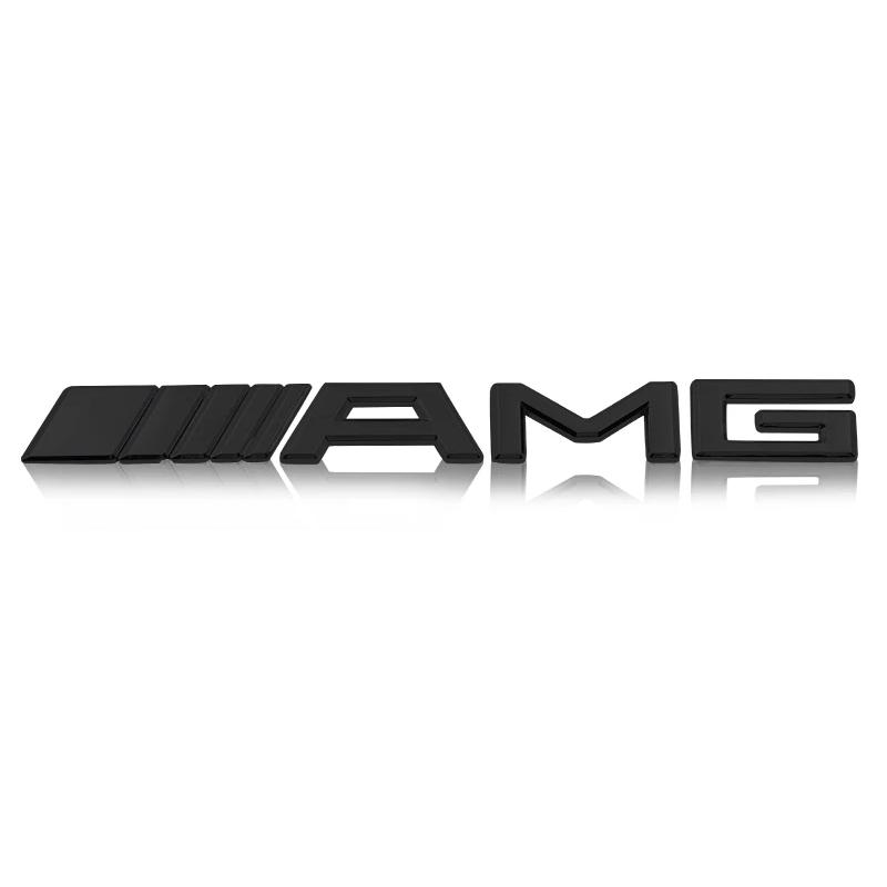 Новый значок AMG Стайлинг автомобиля Задний багажник Декор кузова Наклейка Аксессуары для модификации Для Mercedes Benz Класса A C G M S W176 W204 W212