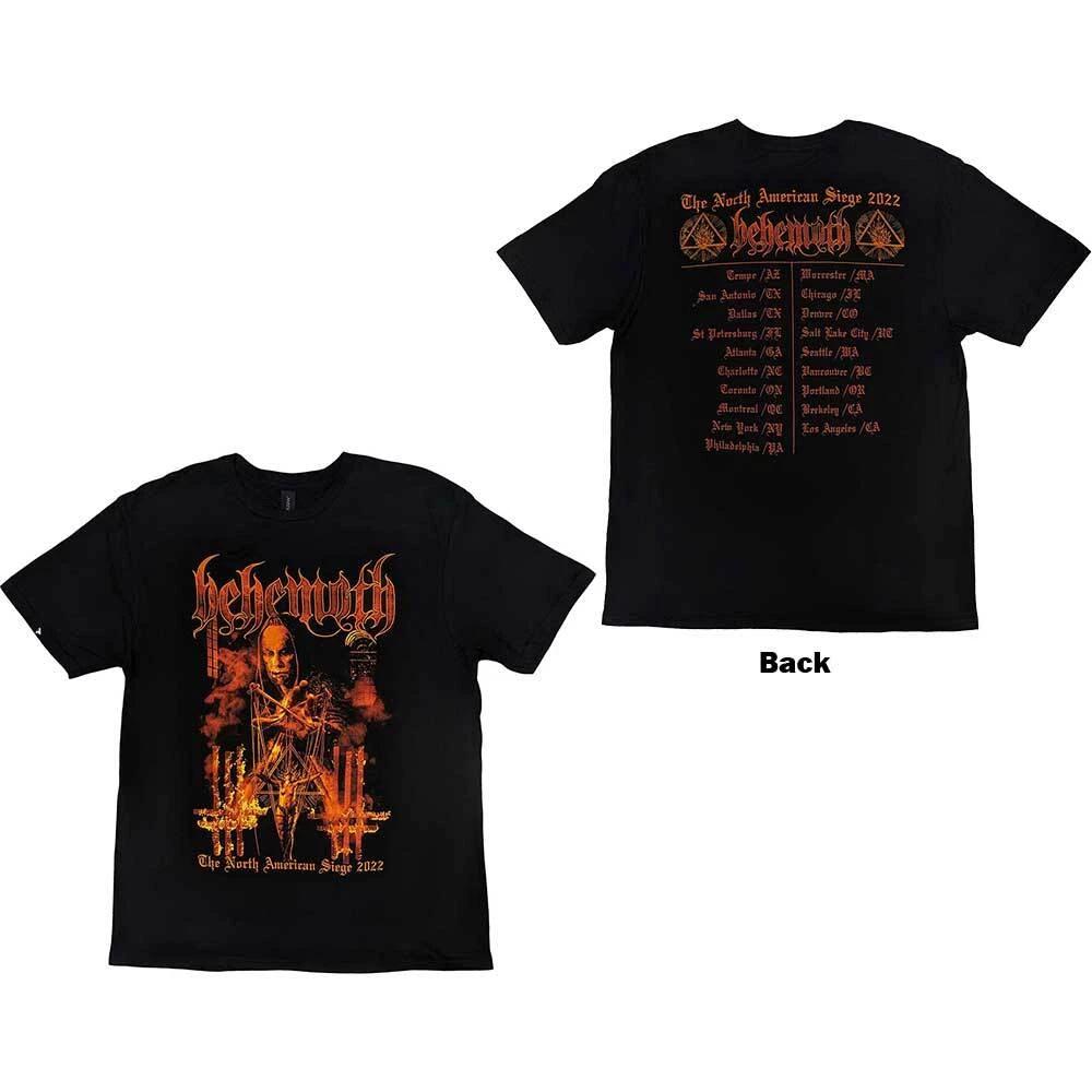 Behemoth North American Tour '22 Puppet Master T-Shirt Black New