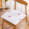 Soft Plush Chair Pads Winter Indoor Warmth Chair Covering Nonslip Comfort Dining Seat Pads Stool Mat Cover for Home Patio Kitchen Office Dorm