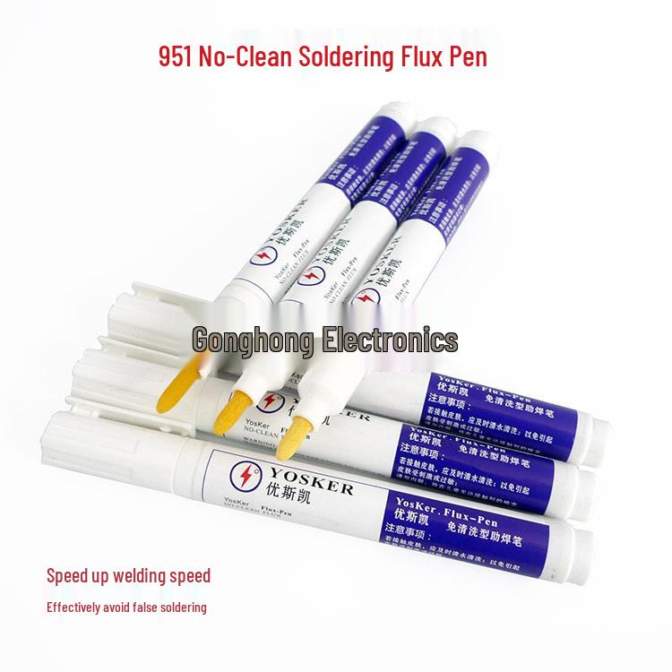 YOSKER 951 Halogen-Free No-Clean Low-Solid Flux Pen