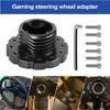 Алюминиевый адаптер рулевого колеса для игр для Thrustmaster TX T300 T500 TS Красный или черный быстросъемный ступица рулевого колеса