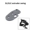 1Pcs Stainless Steel Sensor Flap & Spring For Anycubic Kobra S1/S1C 3D Printer Extruder Laser Cut Replacement Part