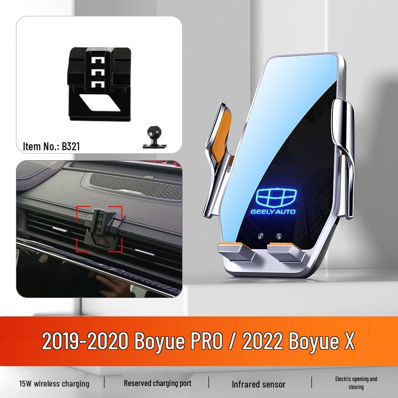 Автомобильный держатель для телефона для Geely Boyue PRO, Vision S1/X3/X6, Emgrand GL/GS