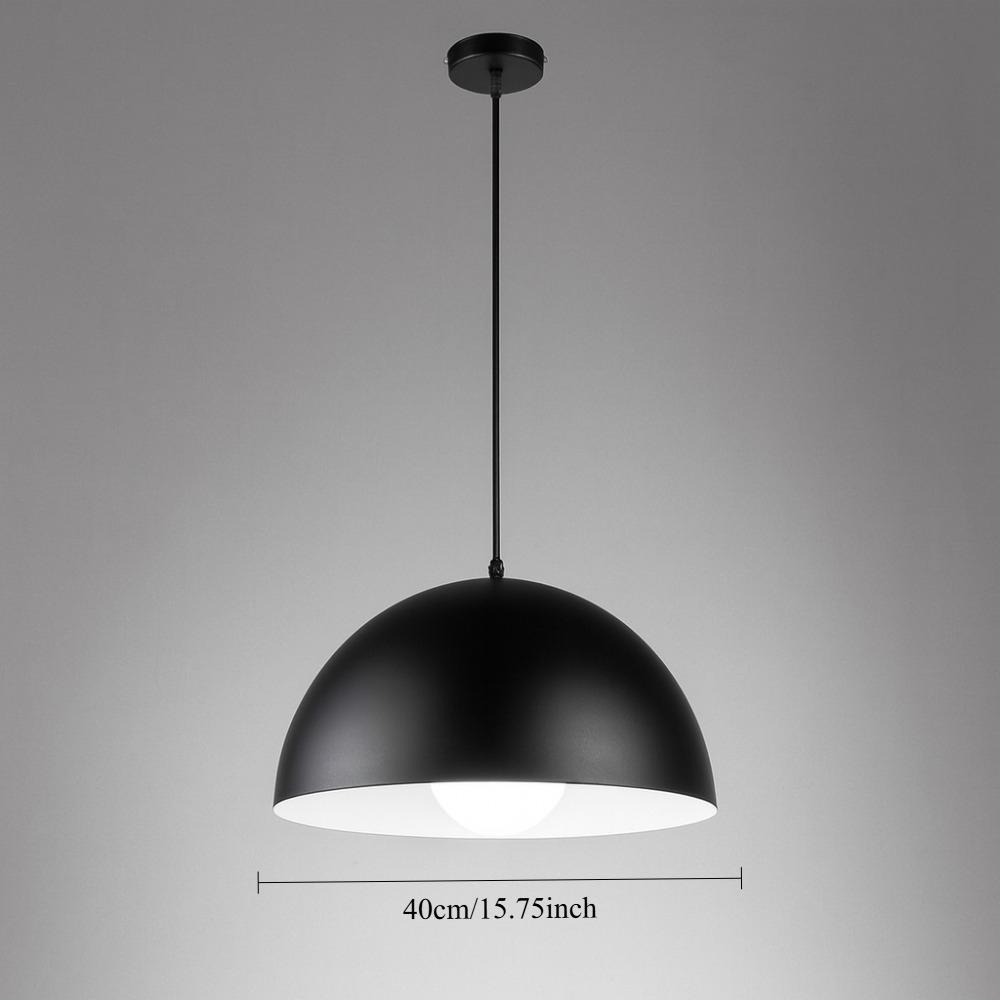 Nordic Retro Industrial Black Pendant Lamp E27 Restaurant Dining table Bar loft Decorative Chandeliers Pendant Hanging Lighting