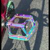 CNC Aluminum Mountain Bike Pedals – Colorful, Durable Off-Road Accessories
