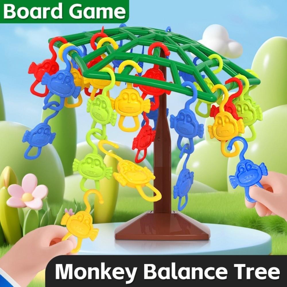 Hanging Monkey Kids Balance Toy Desktop Game Balance Game Toy Monkey Climbing Tree Toy Kids