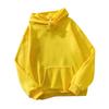 Women's Fashion Casual Solid Color Hooded Sweatshirt Loose Sports Tops Pullover