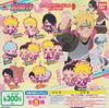 BORUTO Naruto NEXT GENERATIONS Capsule Rubber Mascot Все 8 типов установлены Gacha Gacha Dattebasa!