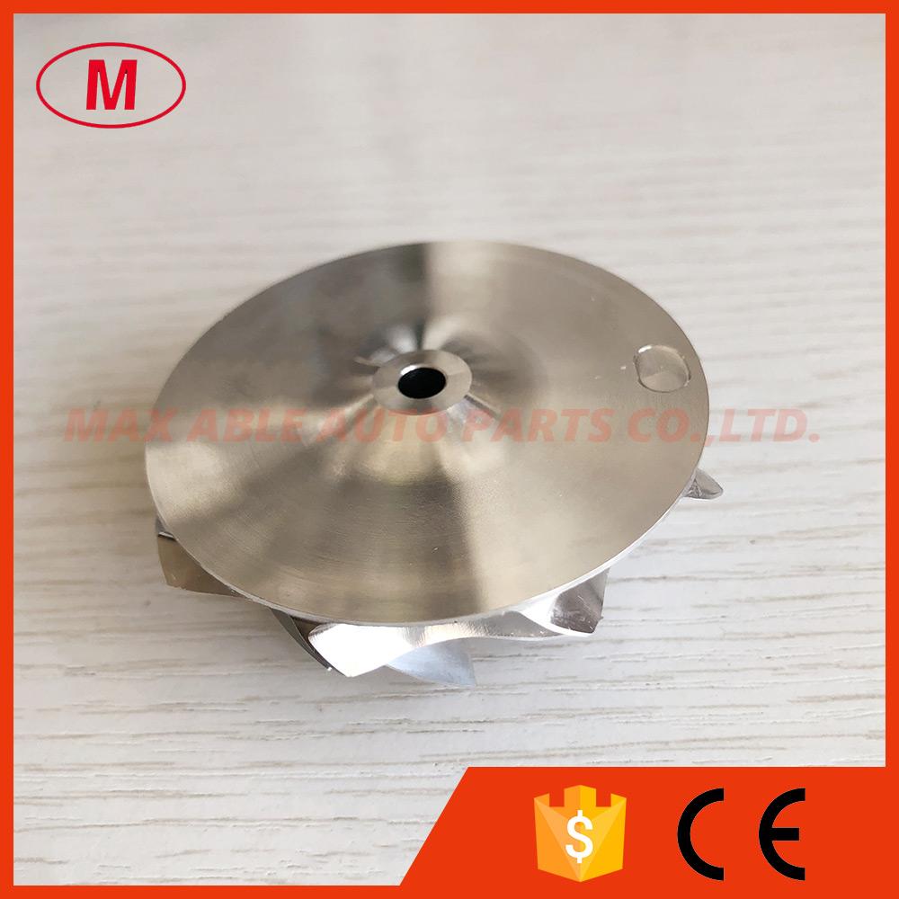 TD04HL 19T 9+0 blades 46.02/58.00mm 49189-X high performance turbo milling/aluminum 2618/billet compressor wheel