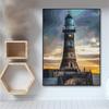 Seascape Lighthouse Animal 3d Diamond Painting Crossing Switch 30x40CM Wall Art