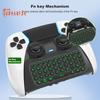 Клавиатура Plug Play с ручкой Elite Встроенный динамик Беспроводная Bluetooth-совместимая клавиатура Дизайн с подсветкой Ambiance для PS5 Elite