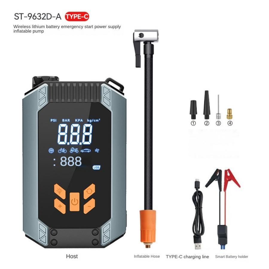 Аварийный стартер для автомобиля на открытом воздухе, надувной универсальный аккумулятор, аварийный многофункциональный автостоп, пожарная проволока для сокровищ