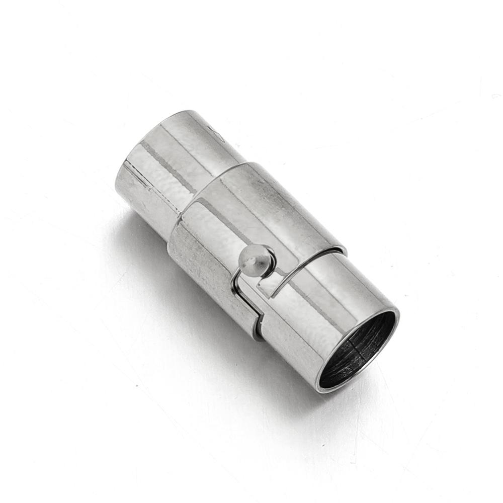 Stainless Steel Magnetic Clasps Bracelet Cord End Caps Connectors For Leather Bracelet Necklace Craft Jewelry Making Supplies