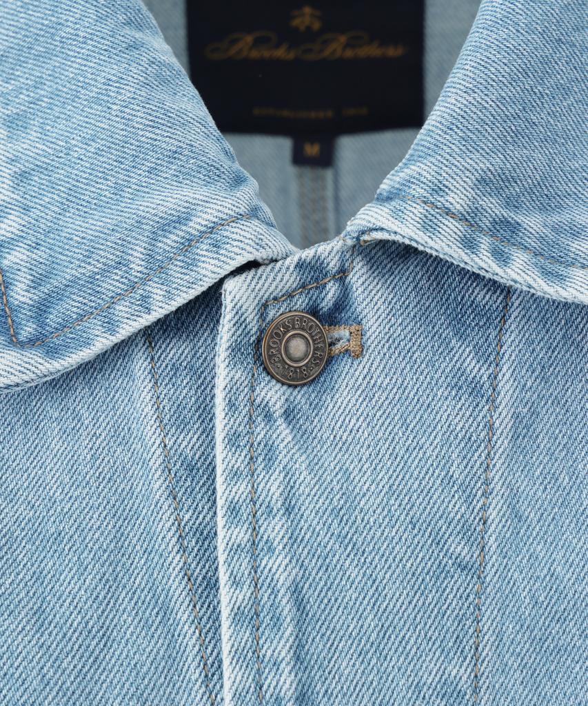 Brooks Brothers [Heritage] Denim Chore Jacket (Blue) (Bbotmhg154)