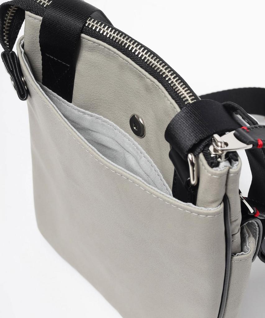 Takeo Kikuchi Cima Vertical Shoulder Bag, Made in Japan, No. 740112, Beige