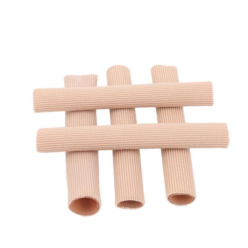 Open-End Silicone Toe Caps: Ready Stock, Fiber Enhanced, Free-Cut Protective Sleeves