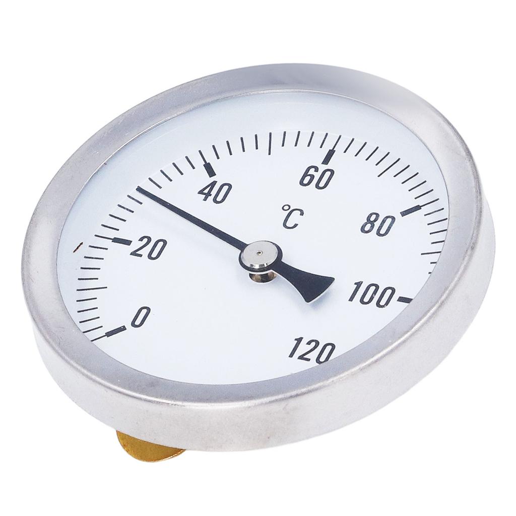 Измеритель температуры духовки с высокой точностью от 0 до 120 градусов по Цельсию, 63 мм, встроенный циферблатный датчик температуры для