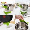 Silicone Slip On Pour Spout Bowls Pots & Pans,Drip Free Easy Pouring Kitchen