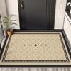 Роскошный входной коврик, напольный коврик для ванной комнаты, впитывающий противоскользящий коврик, простой в уходе