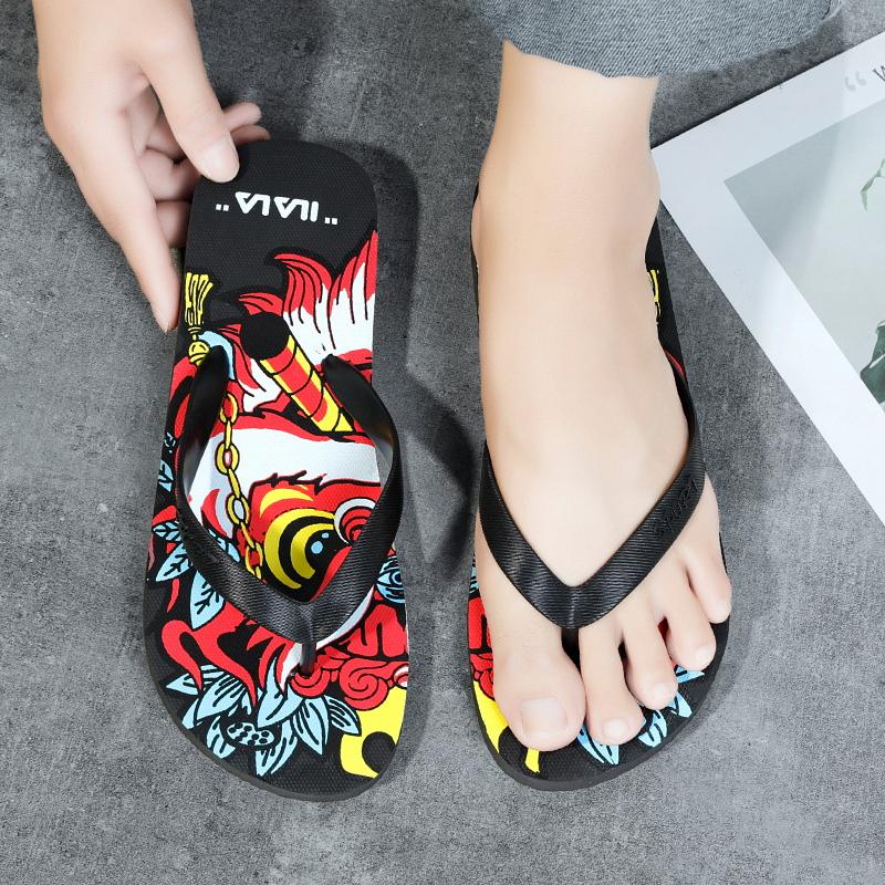 Summer Beach Outdoor Sandals Fashion Flip-flops Men's High Quality Non-slip Casual Slippers Lightweight New Men's Shoes