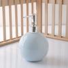Press Type Ceramic Hand Soap Bottle Refillable Bath Lotion Pump Jar Liquid Soap Container  Home