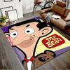 1pc Mr Bean2 Design Printed Area Rug Carpet for Bedroom Living Room Home Decor Rugs Mat Non Slip Mat Rug for Bedside