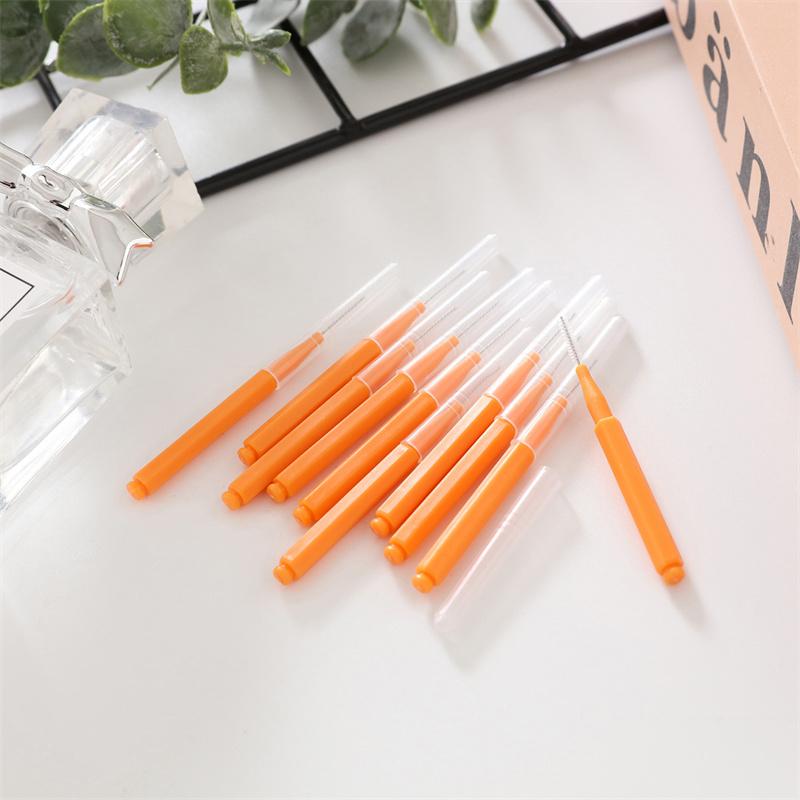 50 шт. межзубных щеток Denta Floss ортодонтическая зубная щетка инструмент для ухода за полостью рта