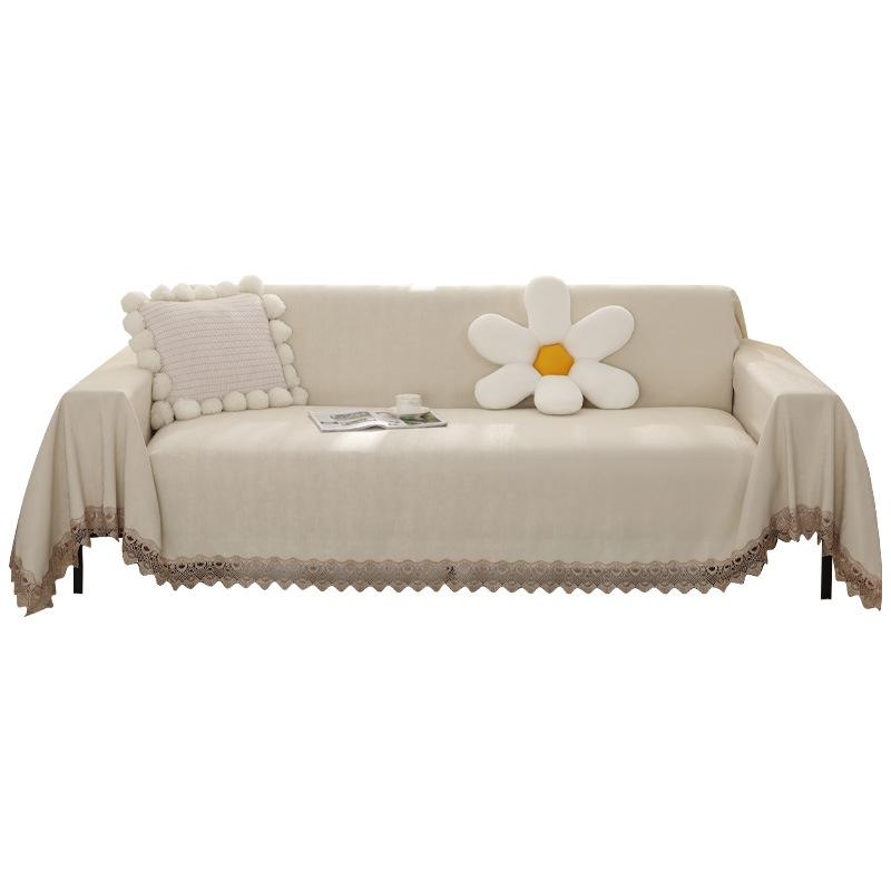 Простой современный универсальный чехол для дивана, тканевый чехол для дивана для гостиной, нескользящий универсальный чехол для дивана Four Seasons, полотенце