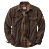 Men's Long Sleeve Casual Plaid Shirt with Button-Down Collar and Chest Pockets, Multiple Color Options