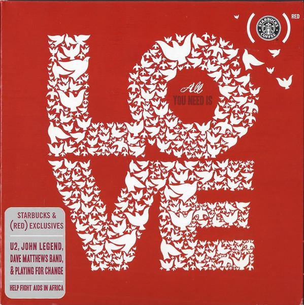 CD РАЗЛИЧНЫЕ All You Need Is Love SKU11005900 Starbucks Coffe 2009 США Рок Б/У