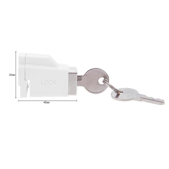 Замок безопасности для дверей из алюминиевого сплава, оконный ограничитель, замки, раздвижные защитные замки для детей