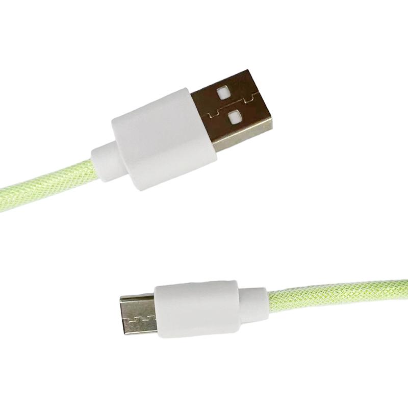 3M Механическая клавиатура Спиральный кабель USB-провод для клавиатуры Механическая клавиатура Авиатор Настольный компьютер Авиационный разъем