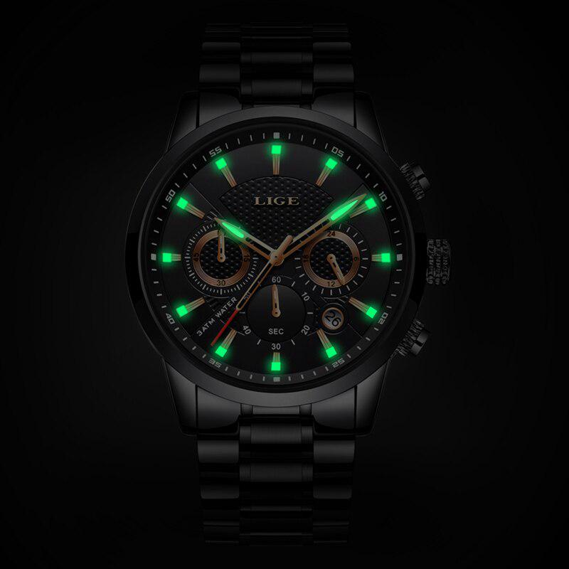 Мужские кварцевые водонепроницаемые часы