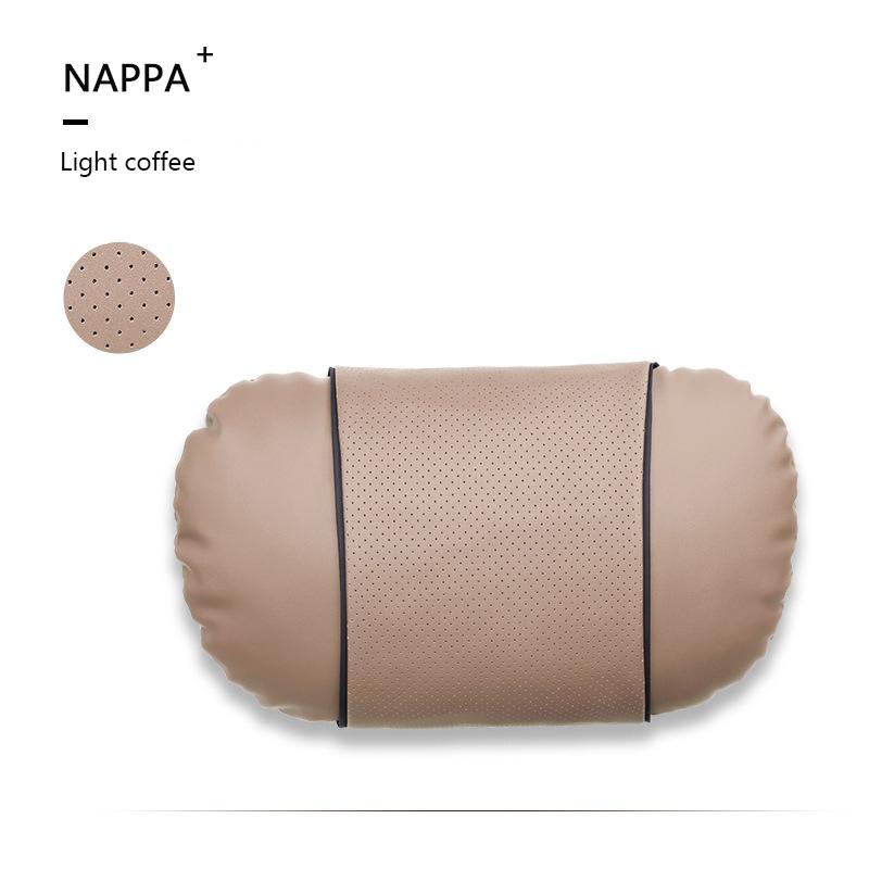 Автомобильная подушка для шеи из кожи НАППА Подушки для поддержки головы и поясницы Для Mercedes Benz C260 E300 AMG W203 W205 W204 W164 W140 W211