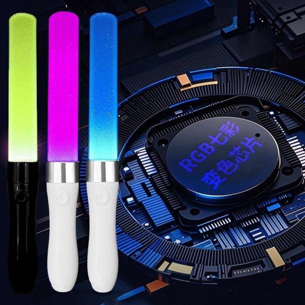 Luminous LED Glow Stick Battery Operated Light Stick Portable Flashing Lightstick Holiday