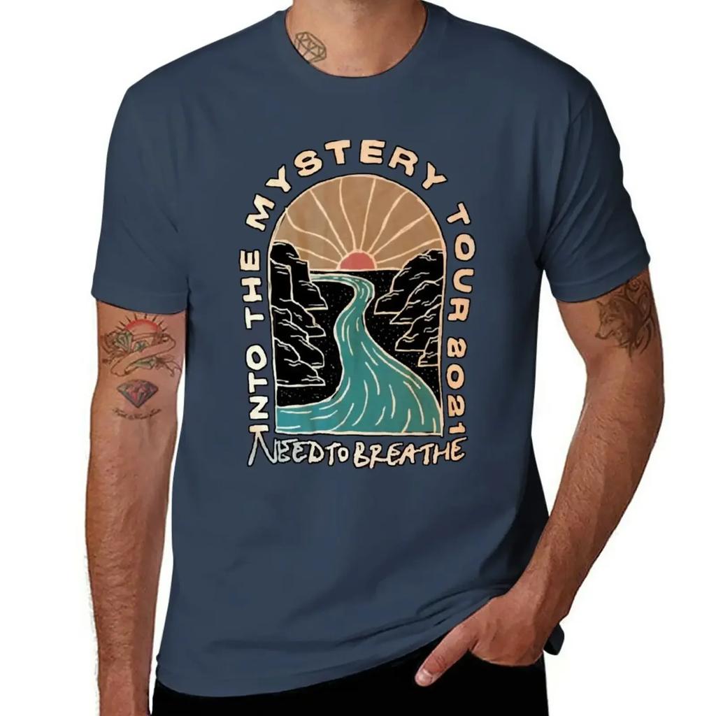 Needtobreathe Into The Mystery Tour 2021 Tshirt For A Boy Plus Sizes Aesthetic Clothes Unisexs Tall T Shirts