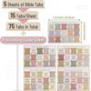 5 Sheet Bible Sticker Writable Bible Label Book Accessories Bible Index  Bookmark