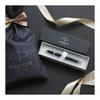 Шариковая ручка PARKER IM, Матовый черный CT, Средний стержень, Чернила на масляной основе, Подарочная коробка с пакетом и логотипом бренда, Премиум, Официальная, 2143442Z V4.