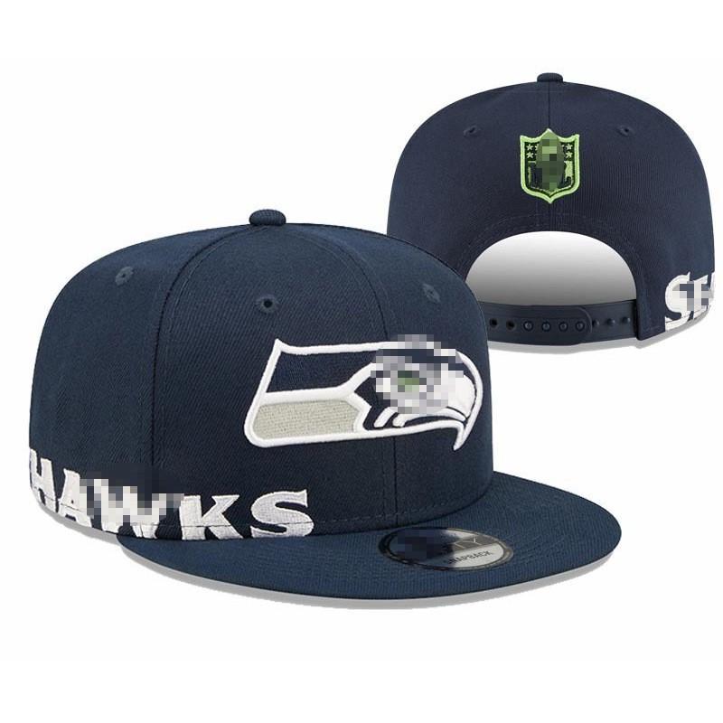 Unisex Embroidered Outdoor Sun Hat NFL Football Team Flat Brim Cap