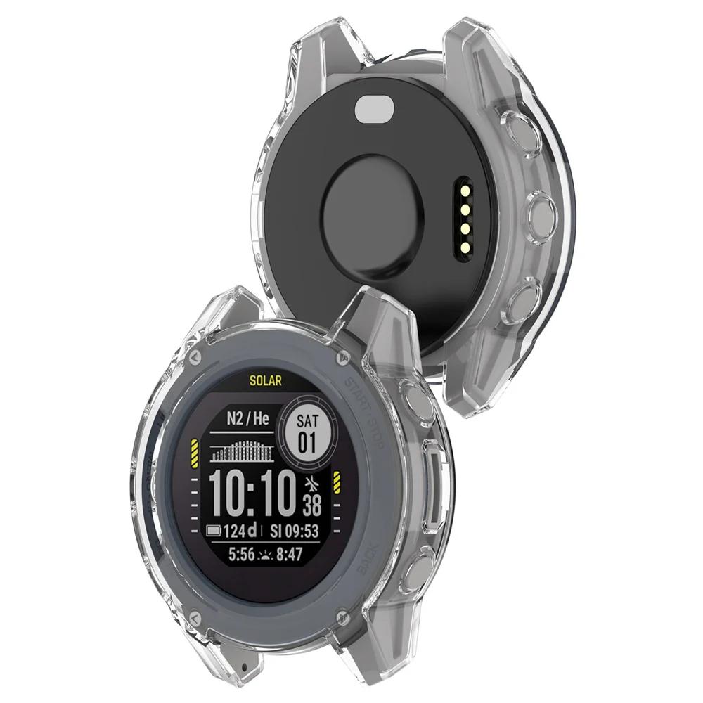 1 шт. чехол из ТПУ для часов Garmin Descent G2, протектор для часов, полая защита с покрытием для Garmin Descent G1 Solar letel