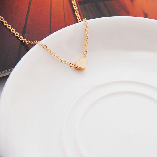 Женщины очаровательная любовь сердце кулон колье-цепочка ожерелье ювелирные изделия