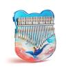 Калимба,thumb piano, инструмент с 17/21 клавишей, акриловая мини-калимба для пальцев, музыкальные инструменты с молоточком для настройки для начинающих